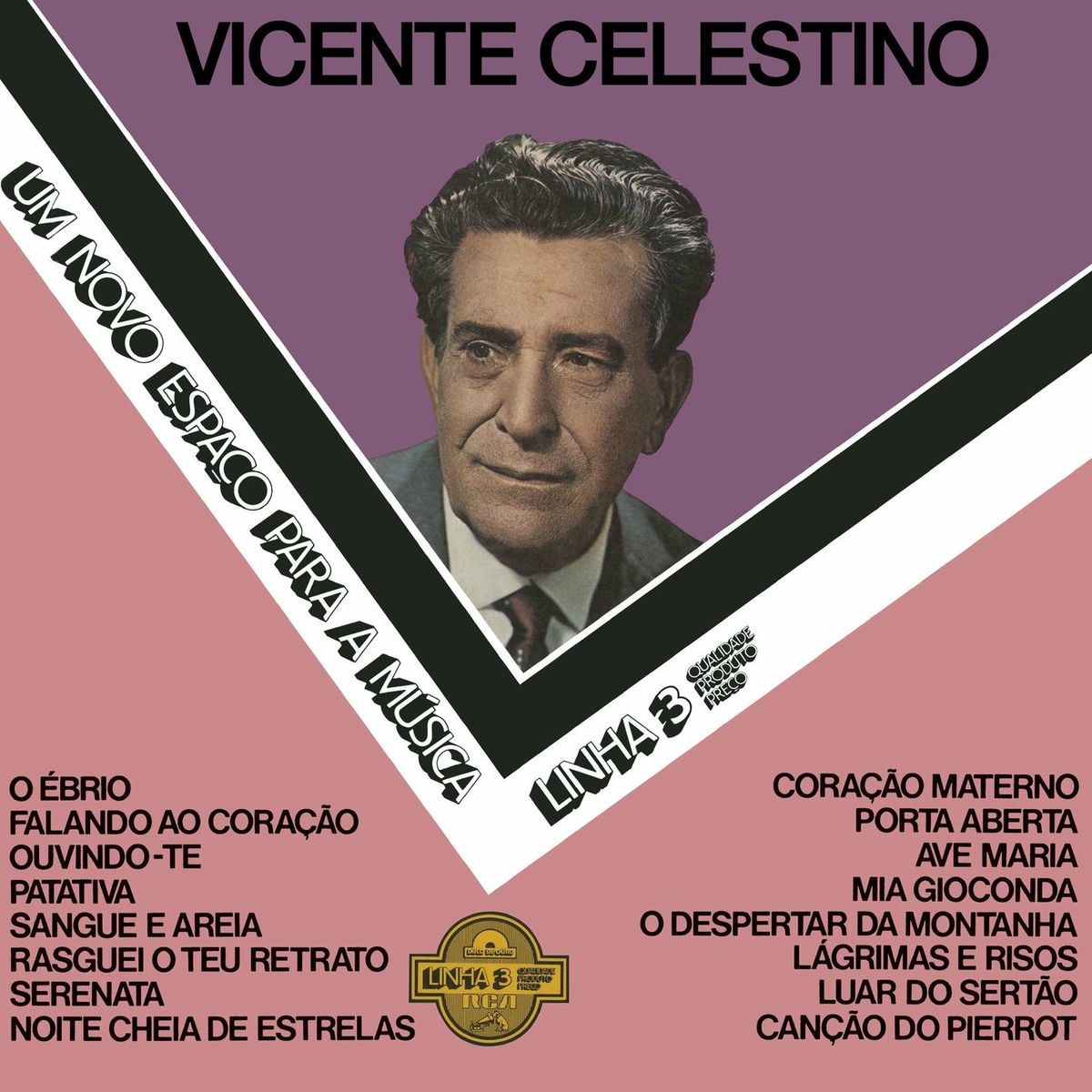 Album cover of Série Linha 3: Vicente Celestino