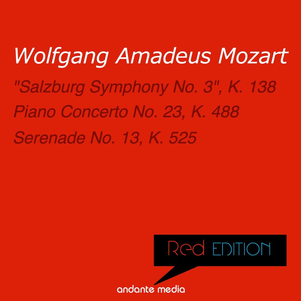 Picture of Red Edition - Mozart: "Salzburg Symphony No. 3", K. 138 & Piano Concerto No. 23, K. 488