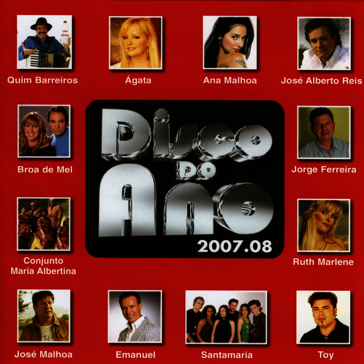 Album cover of Disco do Ano 2007.08