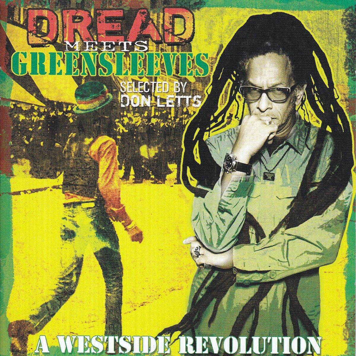Album cover of Dread Meets Greensleeves - A Westside Revolution
