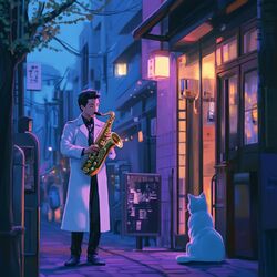 Cover of Zwoele Jazz voor de Nacht
