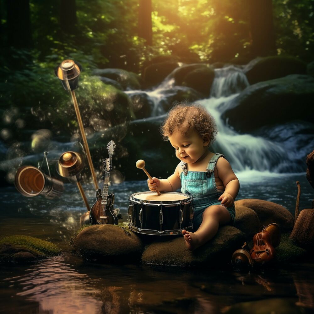 Picture of Waterfall Lullaby: Baby's Melodic Echo
