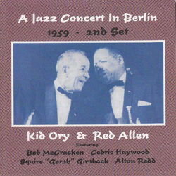 Cover of A Jazz Concert in Berlin 1959: 2nd Set