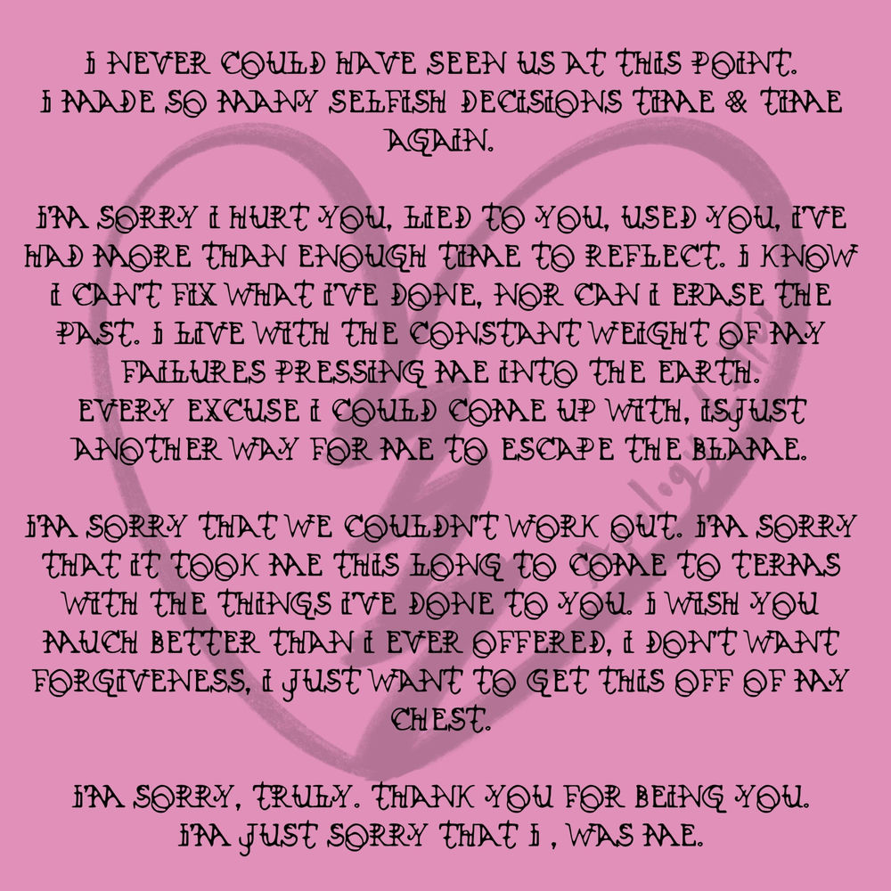 Album artwork for Apology by Spook