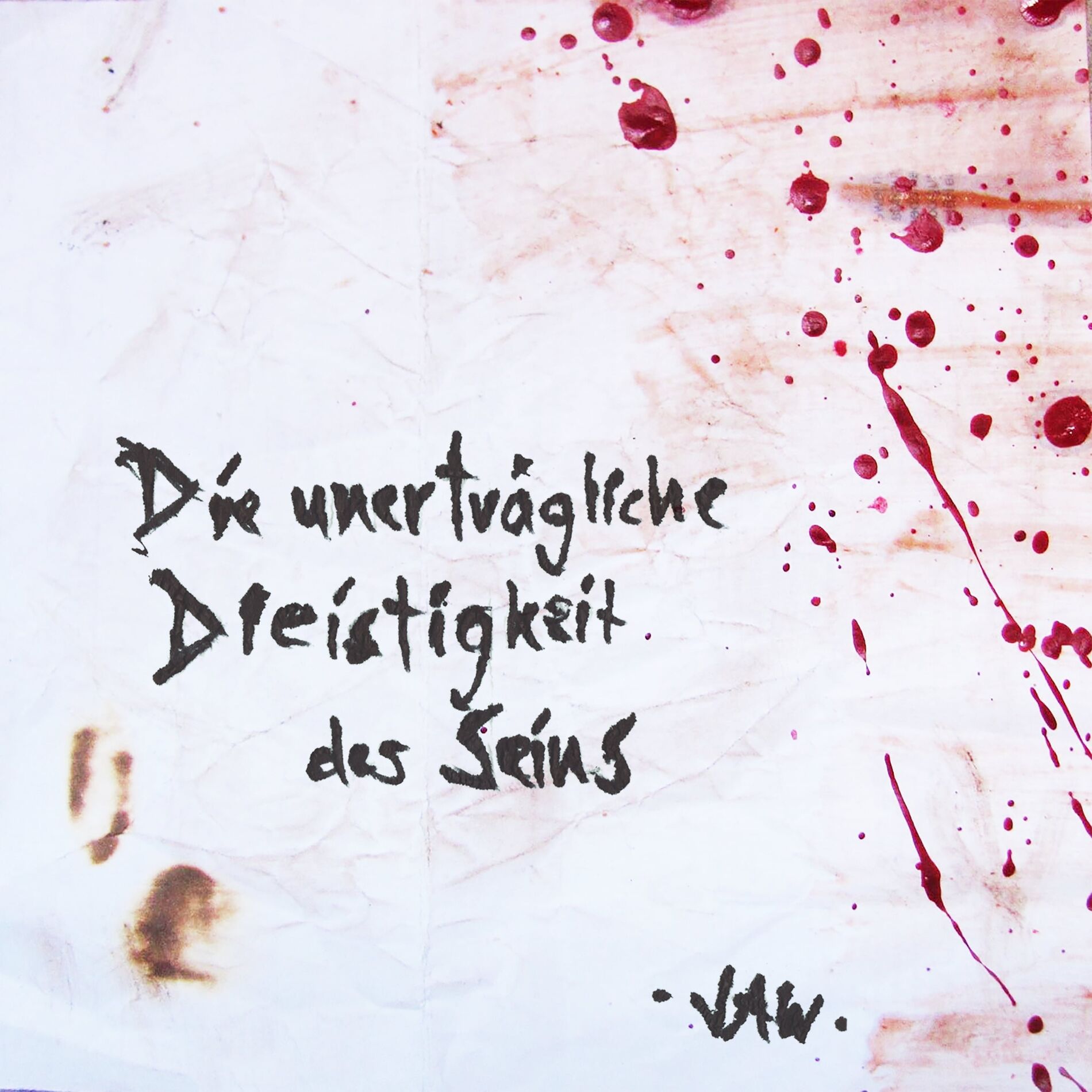 Album cover of Die unerträgliche Dreistigkeit des Seins (Old Habits Version)