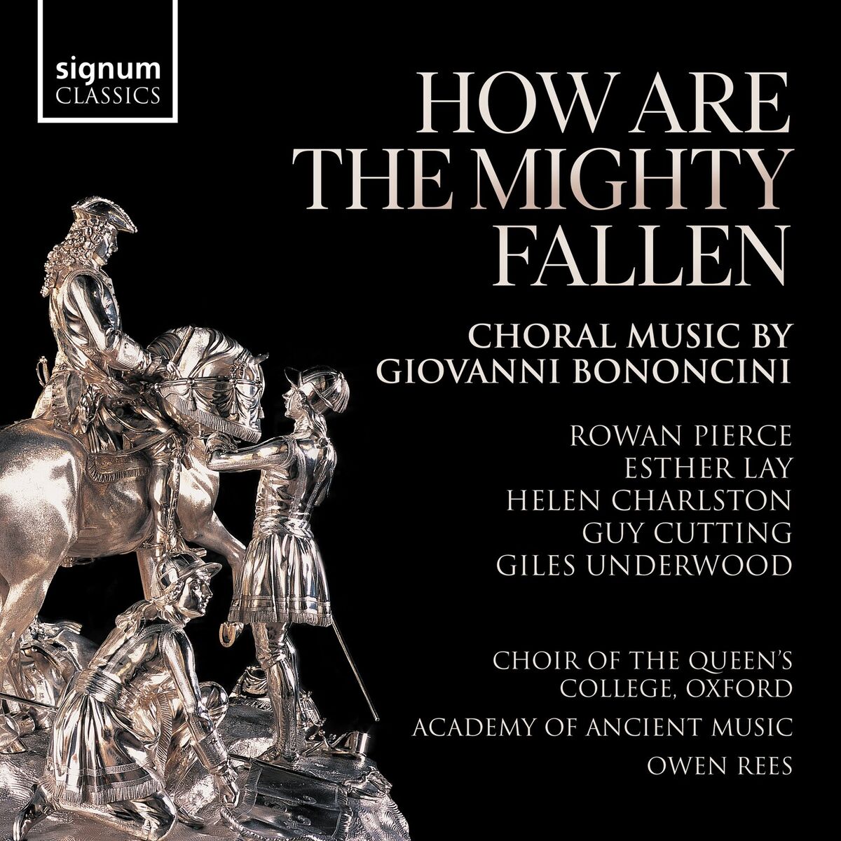 Album cover of How Are The Mighty Fallen: Choral Music by Giovanni Bononcini