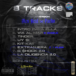 Cover of 8 TRACKS PARA ELLA by undefined