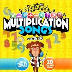 Cover of Multiplication Songs with Dr. M