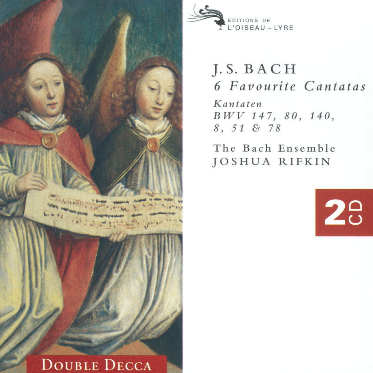 Album cover of Bach, J.S.: 6 Favourite Cantatas