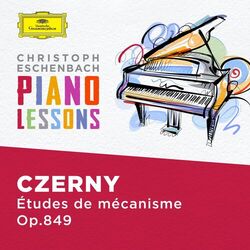 Cover of Piano Lessons - Czerny: 30 Études de mécanisme, Op. 849