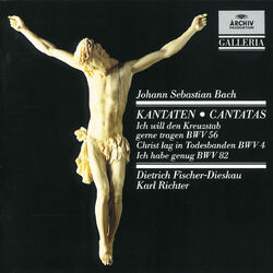 Cover of J.S. Bach: Cantatas BWV 56, BWV 4 & BWV 82