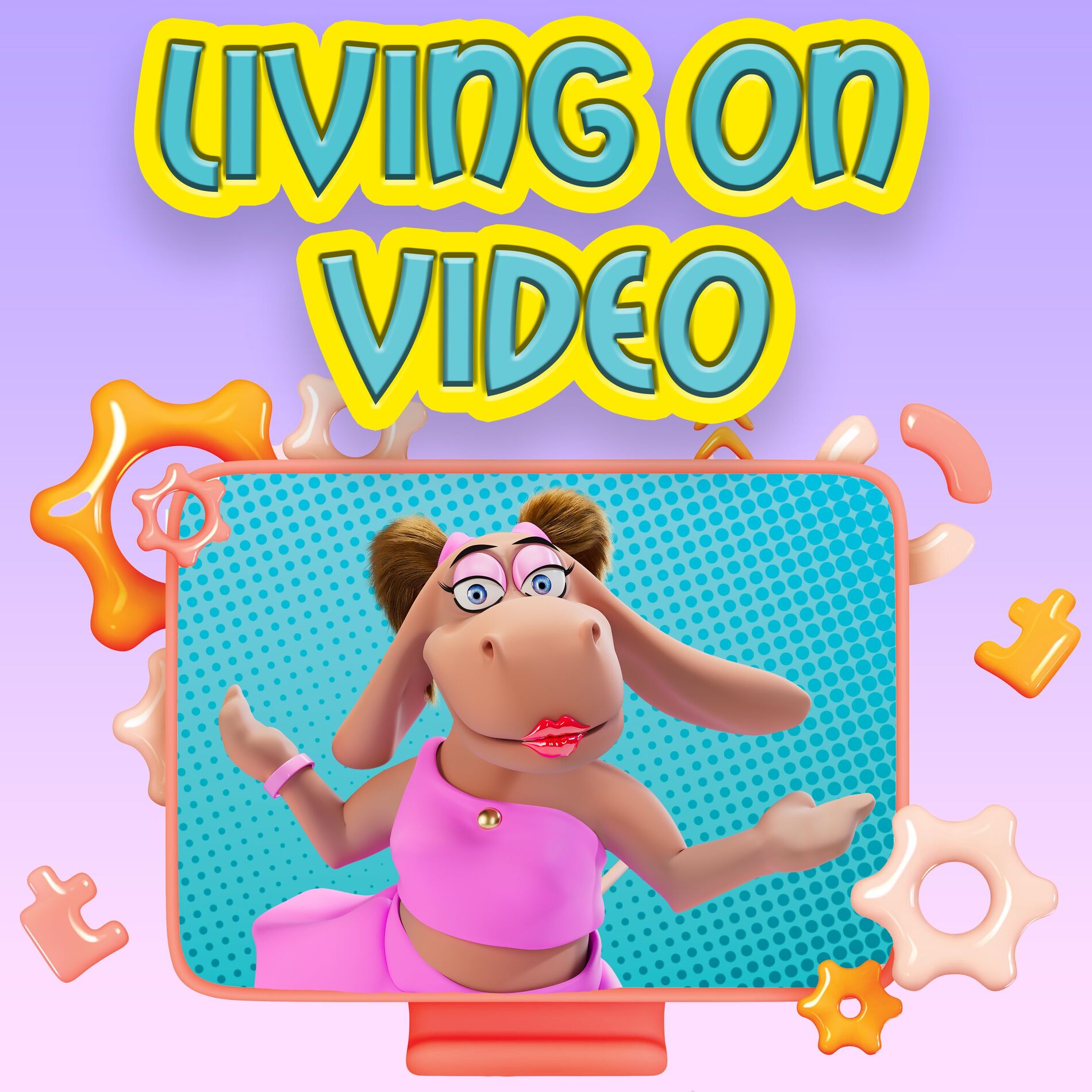 Album cover of Living On Video