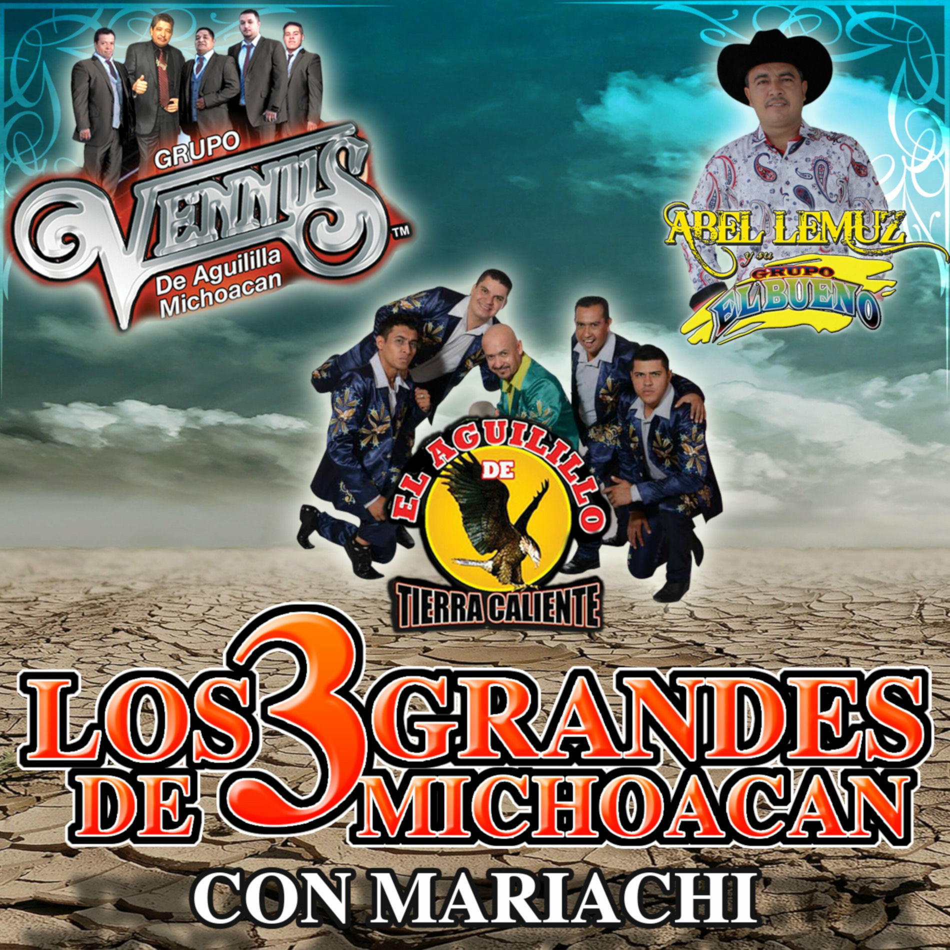 Album cover of Los Tres Grandes De Michoacan