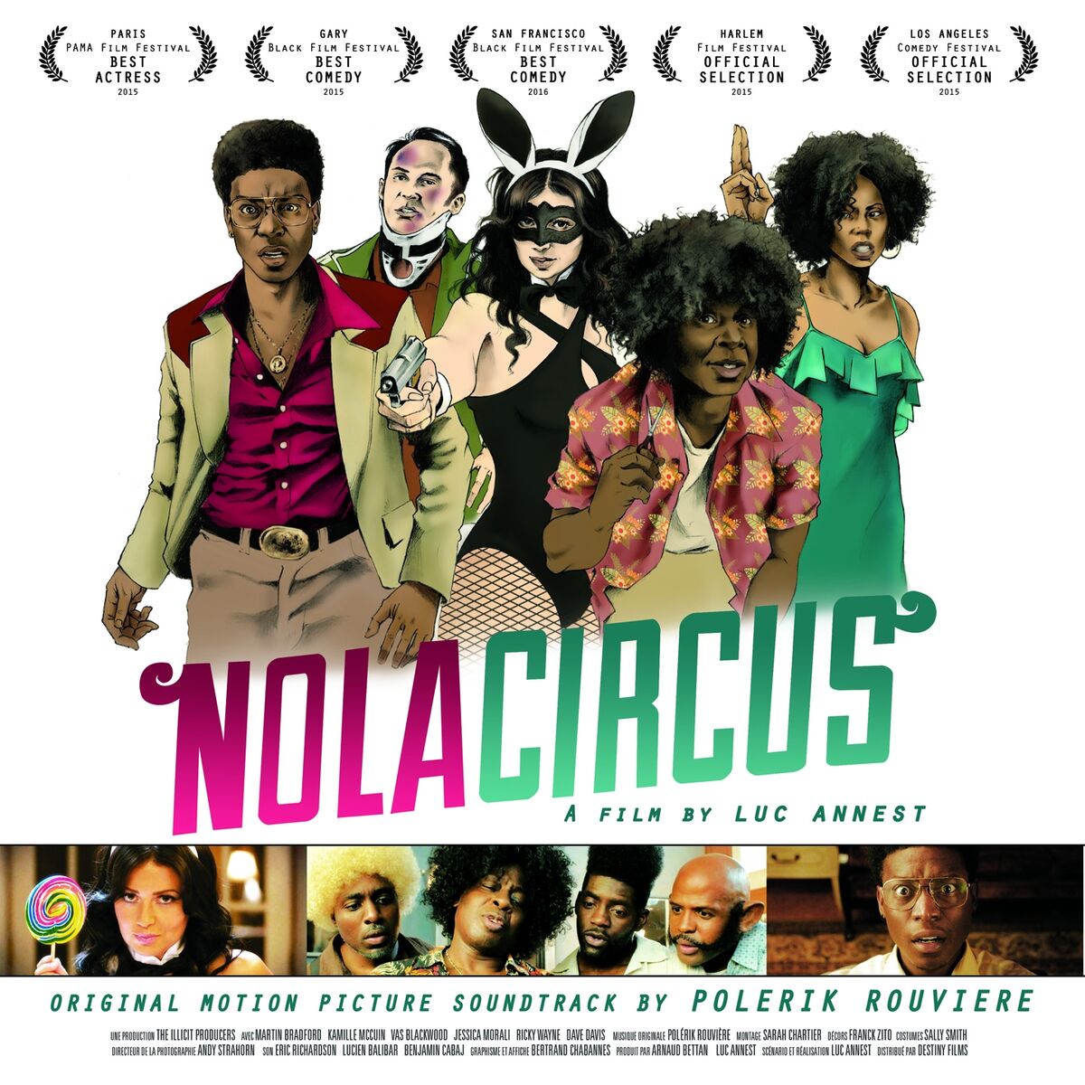 Album cover of Nola Circus (Luc Annest's Original Motion Picture Soundtrack)