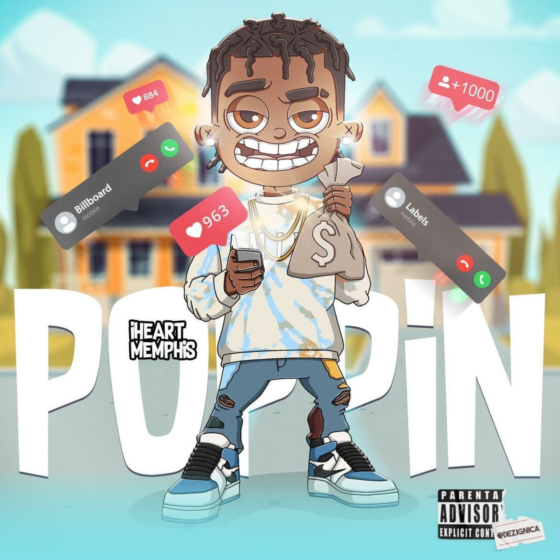 Album cover of poppin