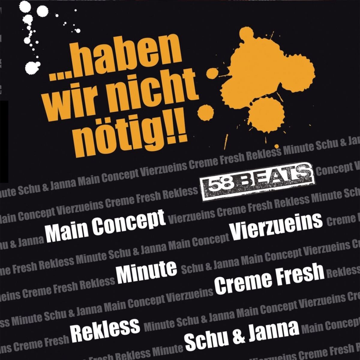 Album cover of ...haben wir nicht nötig!!