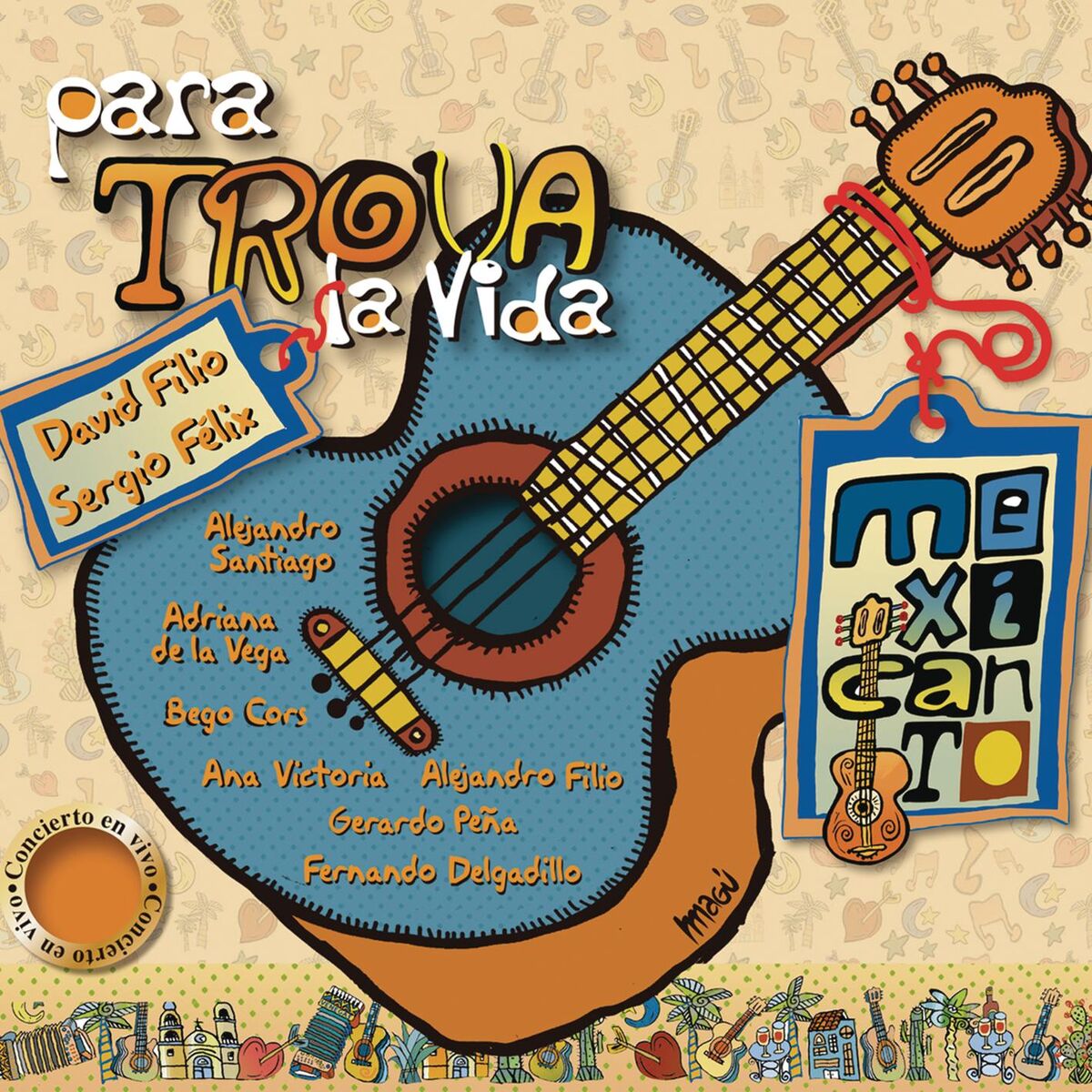 Album cover of Para Trova la Vida (Mexicanto XXX Años)