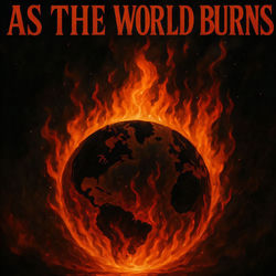 Portada del álbum AS THE WORLD BURNS