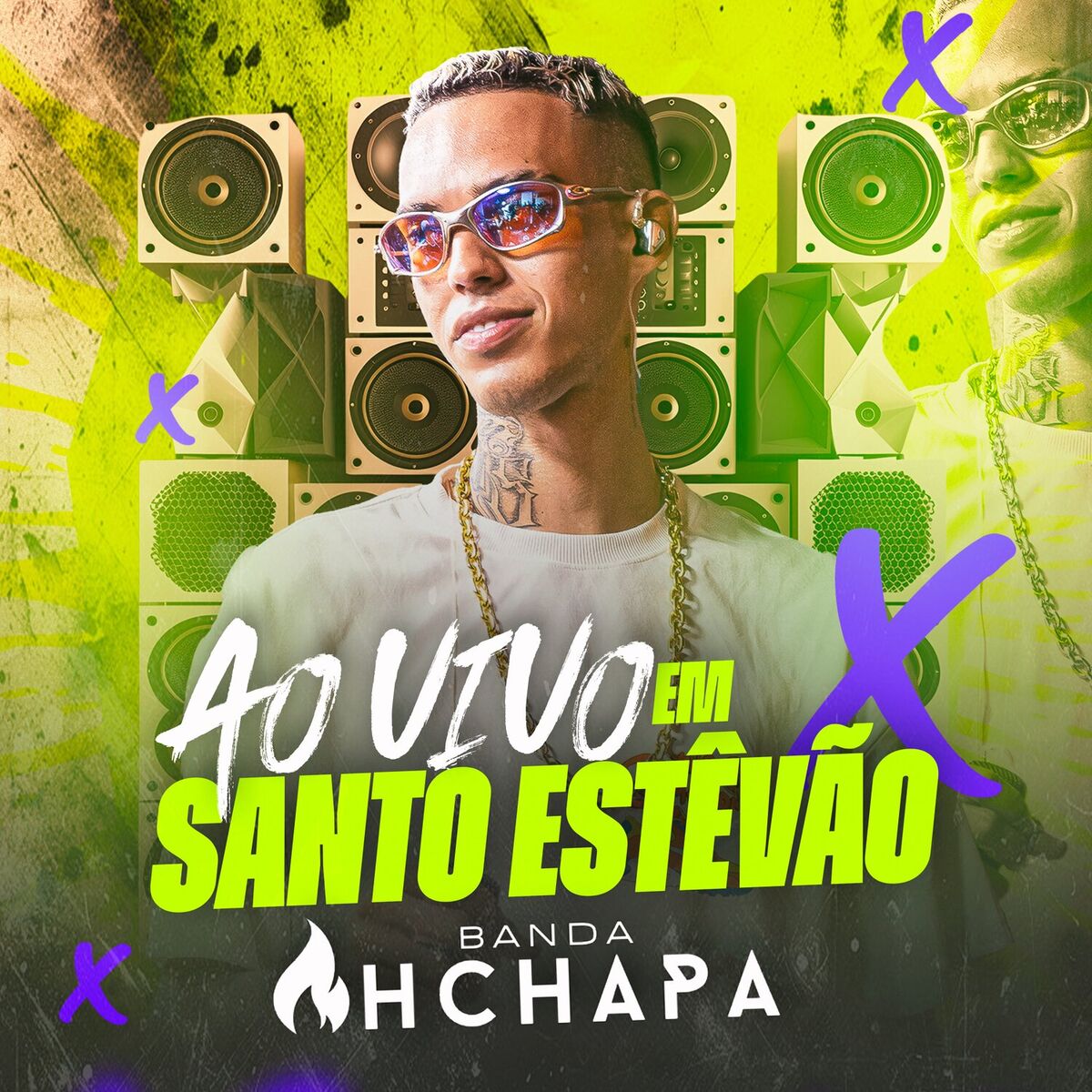 Album cover of AH CHAPA - AO VIVO em SANTO ESTÊVÃO