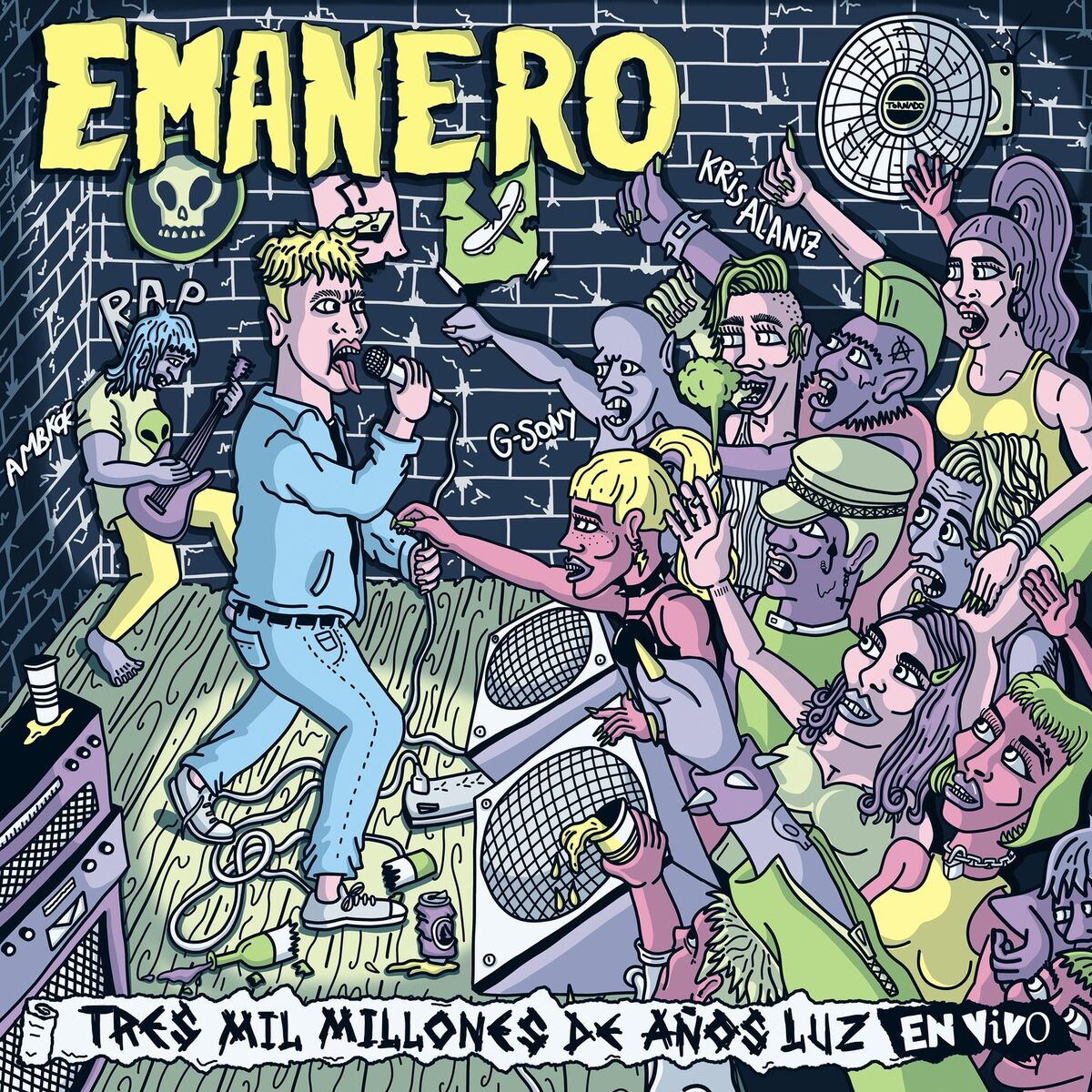 Album cover of Tres Mil Millones de Años Luz (En Vivo)