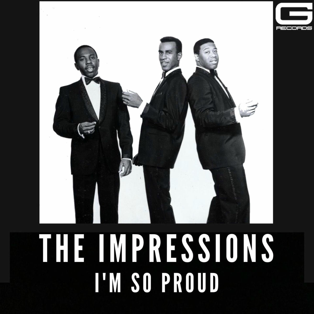 Album cover of The Impressions I'm So Proud