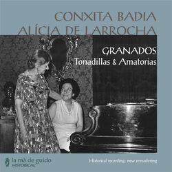 Cover of Granados: Tonadillas & Amatorias