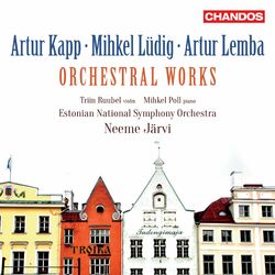 Cover of Estonian Orchestral Works
