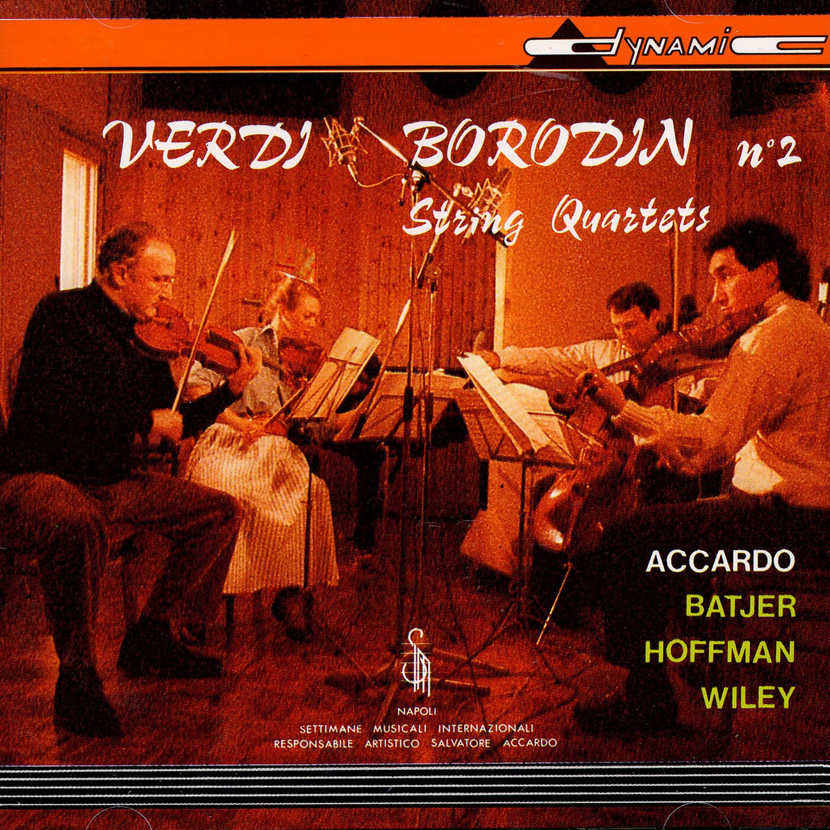 Album cover of Verdi, G.: String Quartet / Borodin, A.: String Quartet No. 2