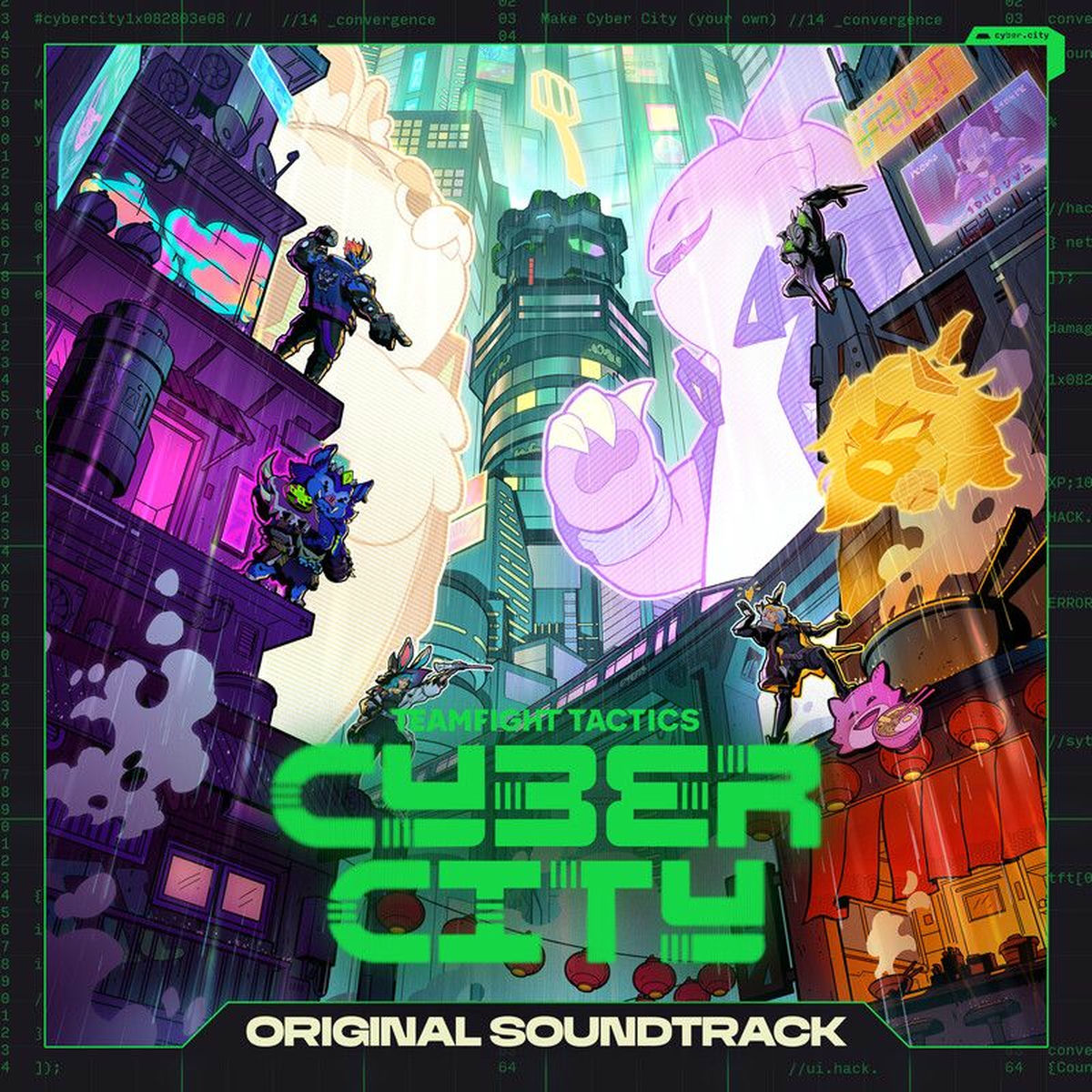 Album cover of Cyber City (Original Soundtrack from Teamfight Tactics Set 14)