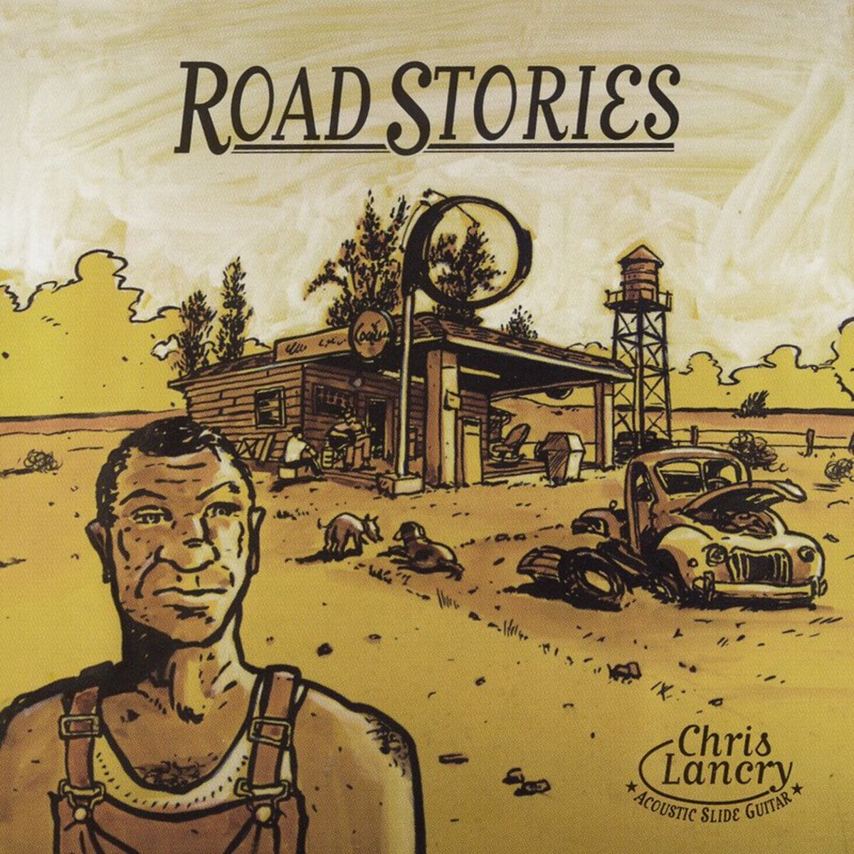 Album cover of Road Stories: Acoustic Slide Guitar