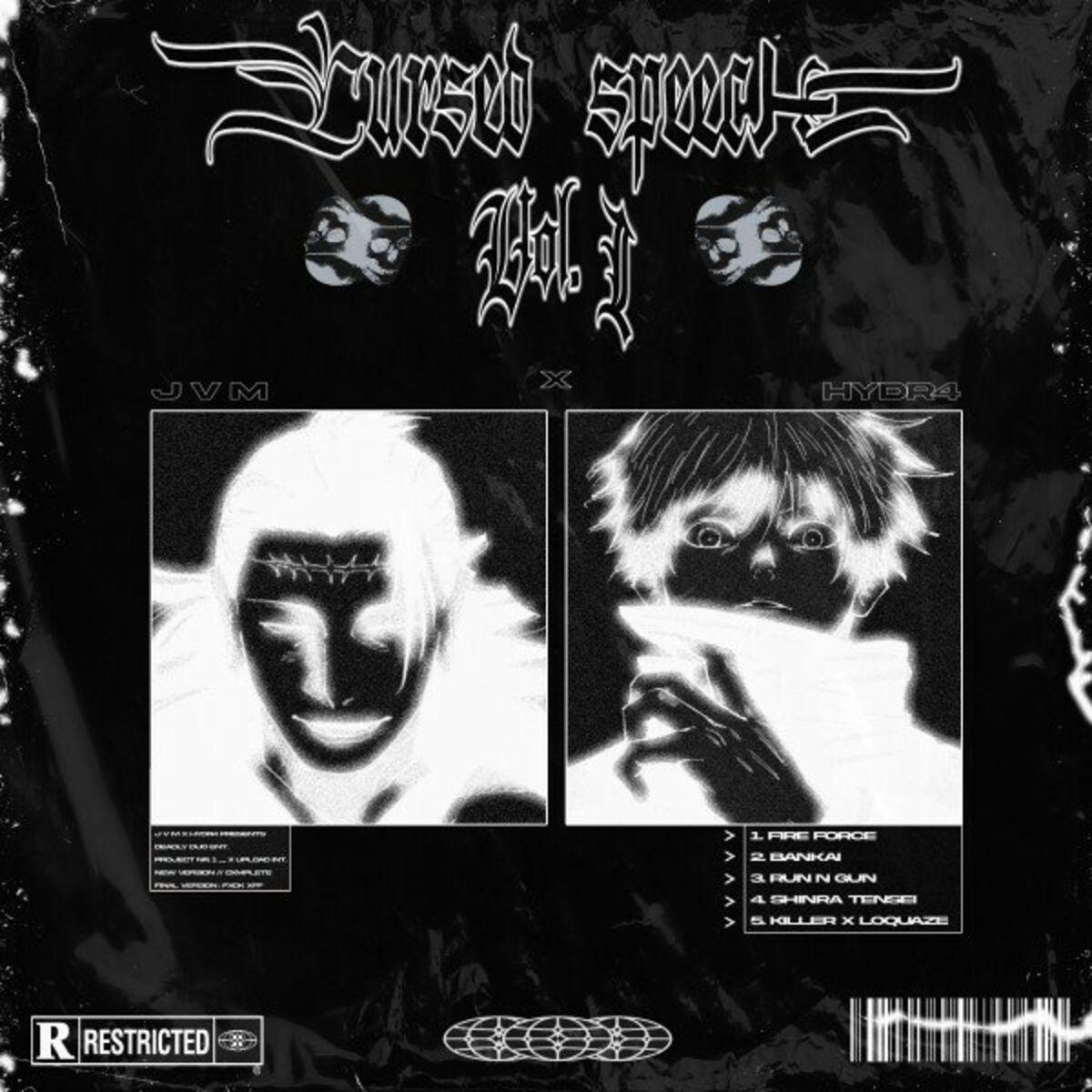 Album cover of Cursed Speech Vol:1