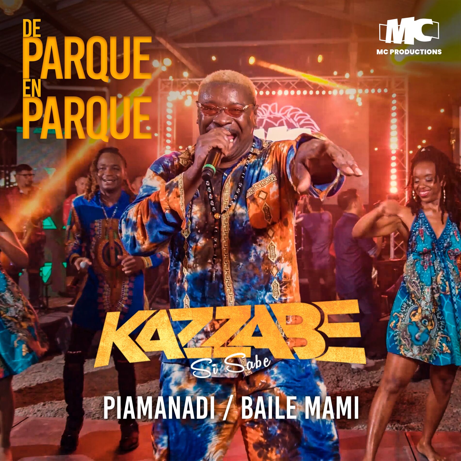Album cover of De Parque en Parque: Piamanadi, Baile Mami (Live)