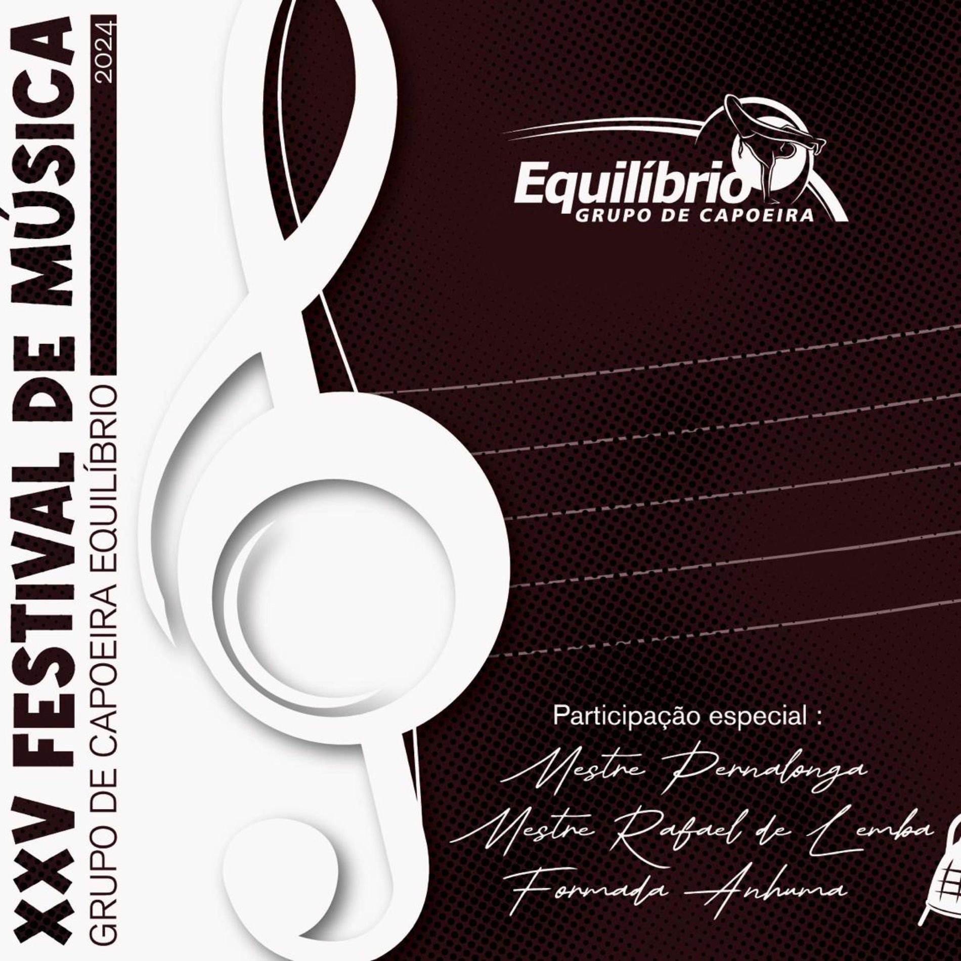 Album cover of XXV FESTIVAL DE MÚSICA GRUPO DE CAPOEIRA EQUILÍBRIO
