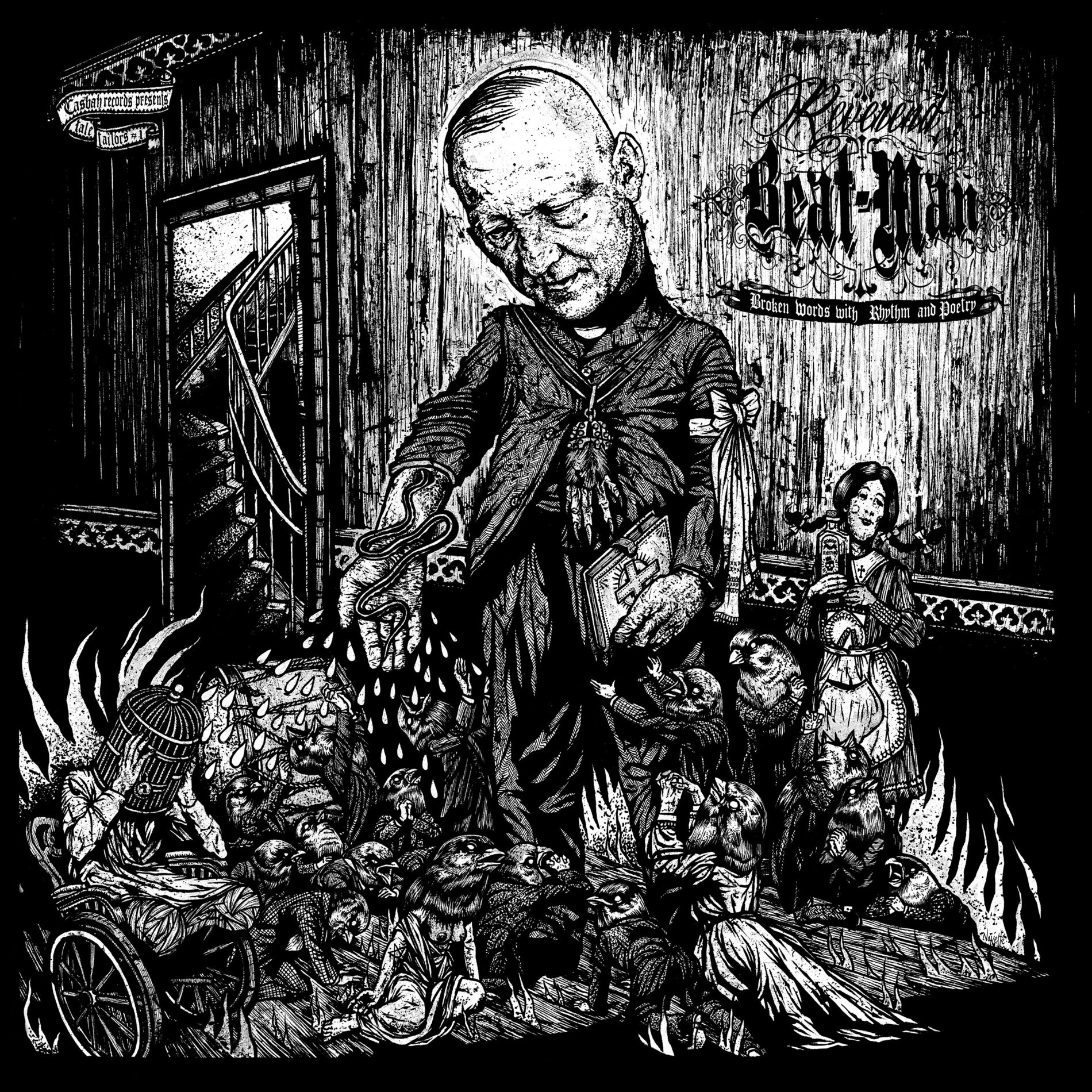 Album cover of Broken Words with Rhythm and Poetry
