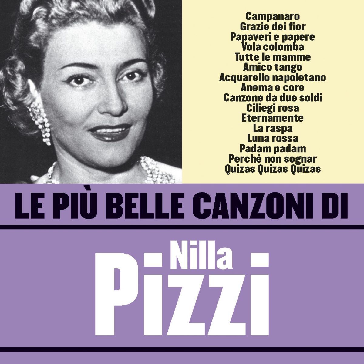 Album cover of Le più belle canzoni di Nilla Pizzi