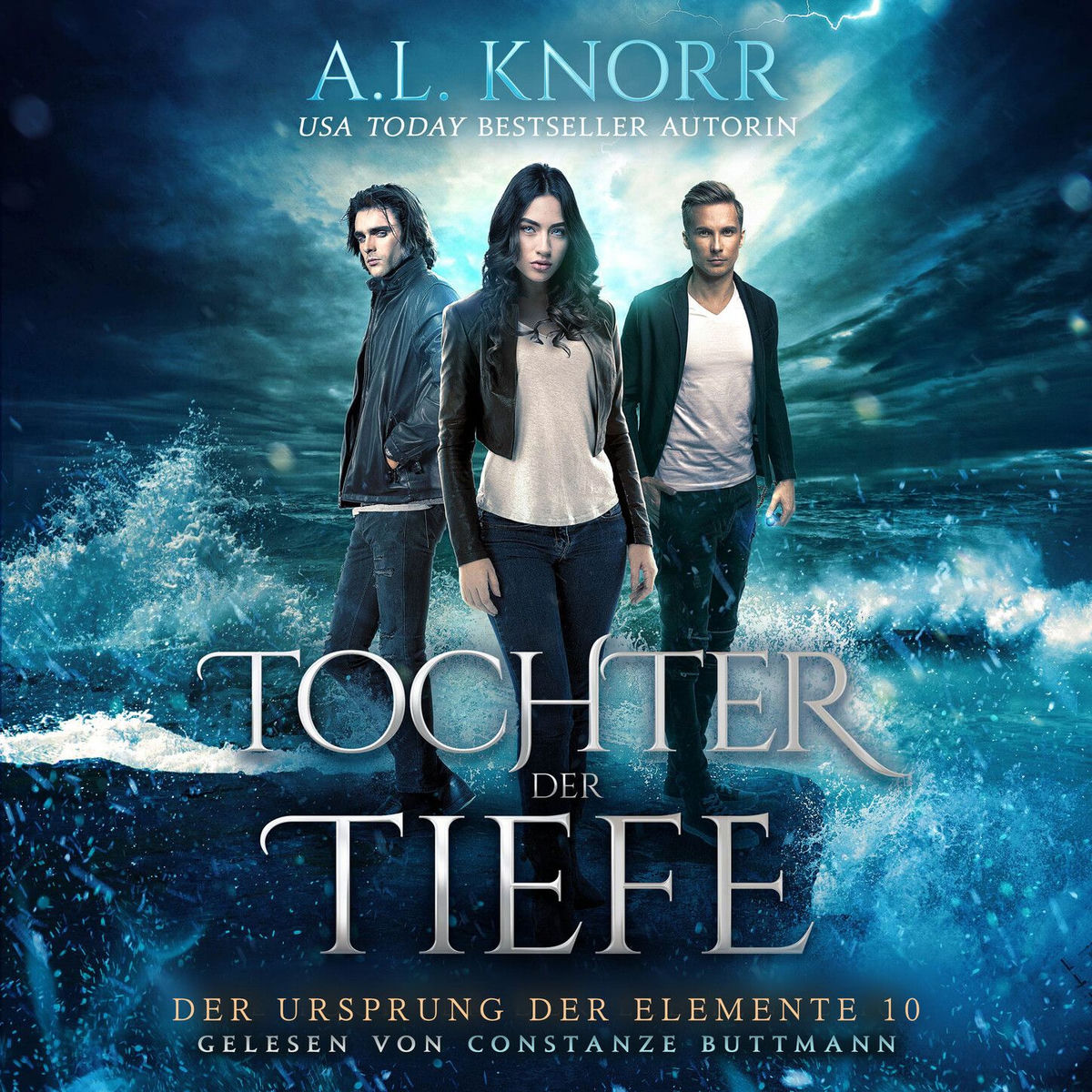 Album cover of Tochter der Tiefe - Der Ursprung der Elemente, Band 10 (ungekürzt)