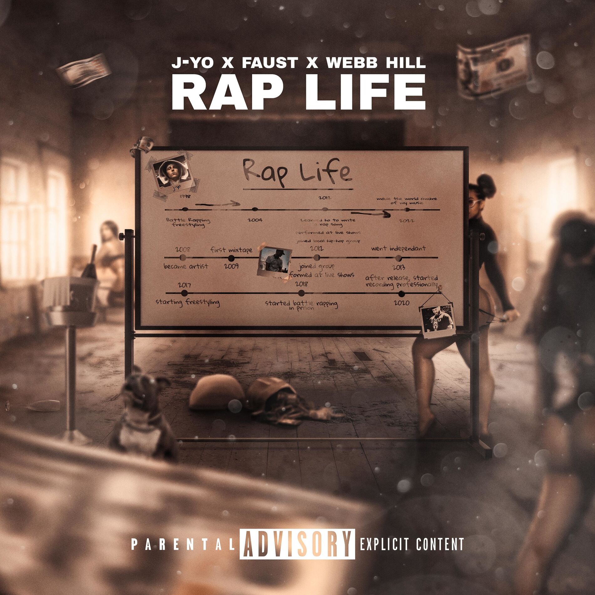 Album cover of Rap Life (feat. Faust & Webb-Hill)