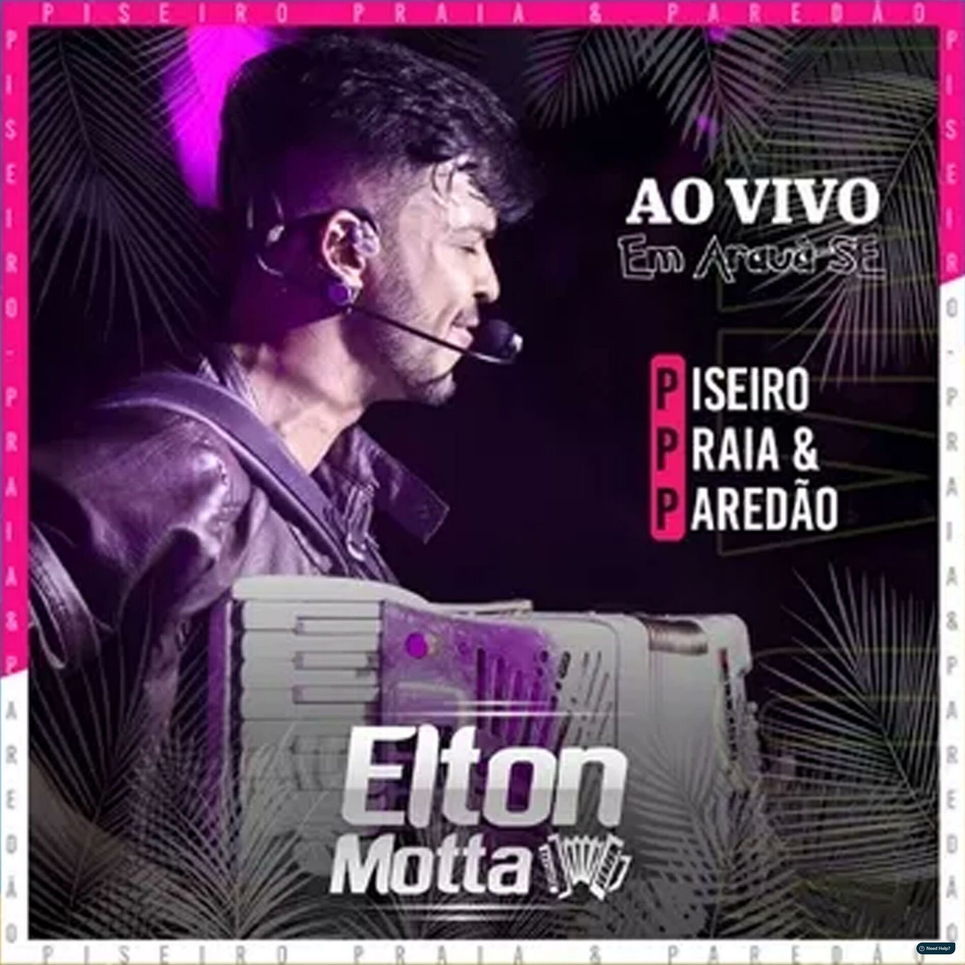 Album cover of Piseiro Praia & Paredao - Ao Vivo em Araua / SE