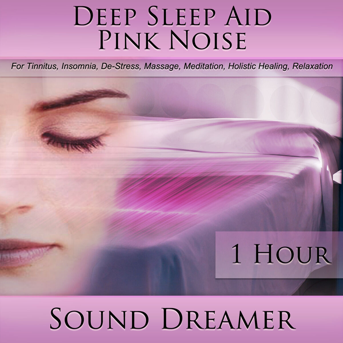 Album cover of Pink Noise (Deep Sleep Aid) [For Tinnitus, Insomnia, De-Stress, Massage, Meditation, Holistic Healing, Relaxation] [1 Hour]