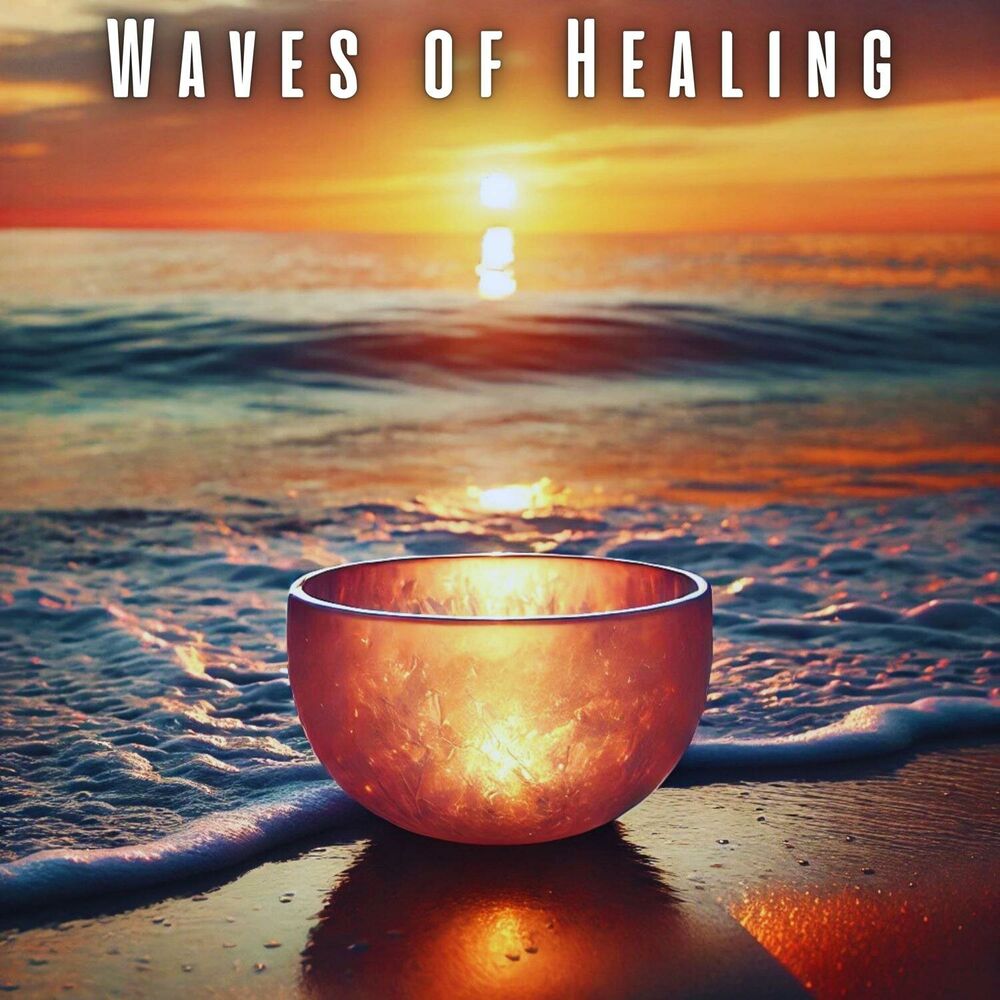 Picture of Waves of Healing: Quartz Crystal Singing Bowls and Ocean Waves for Sleep and Relaxation