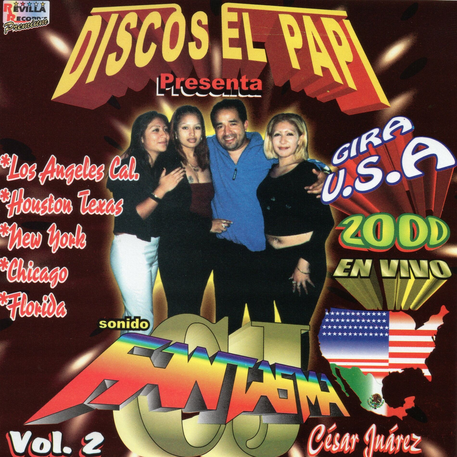 Album cover of Sonido Fantasma Gira USA 2000