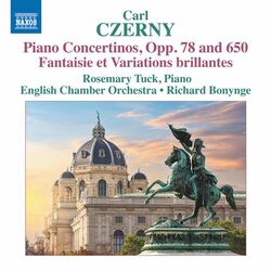 Cover of Czerny: Piano Concertinos & Fantaisie et Variations brillantes sur une Romance de Blangini