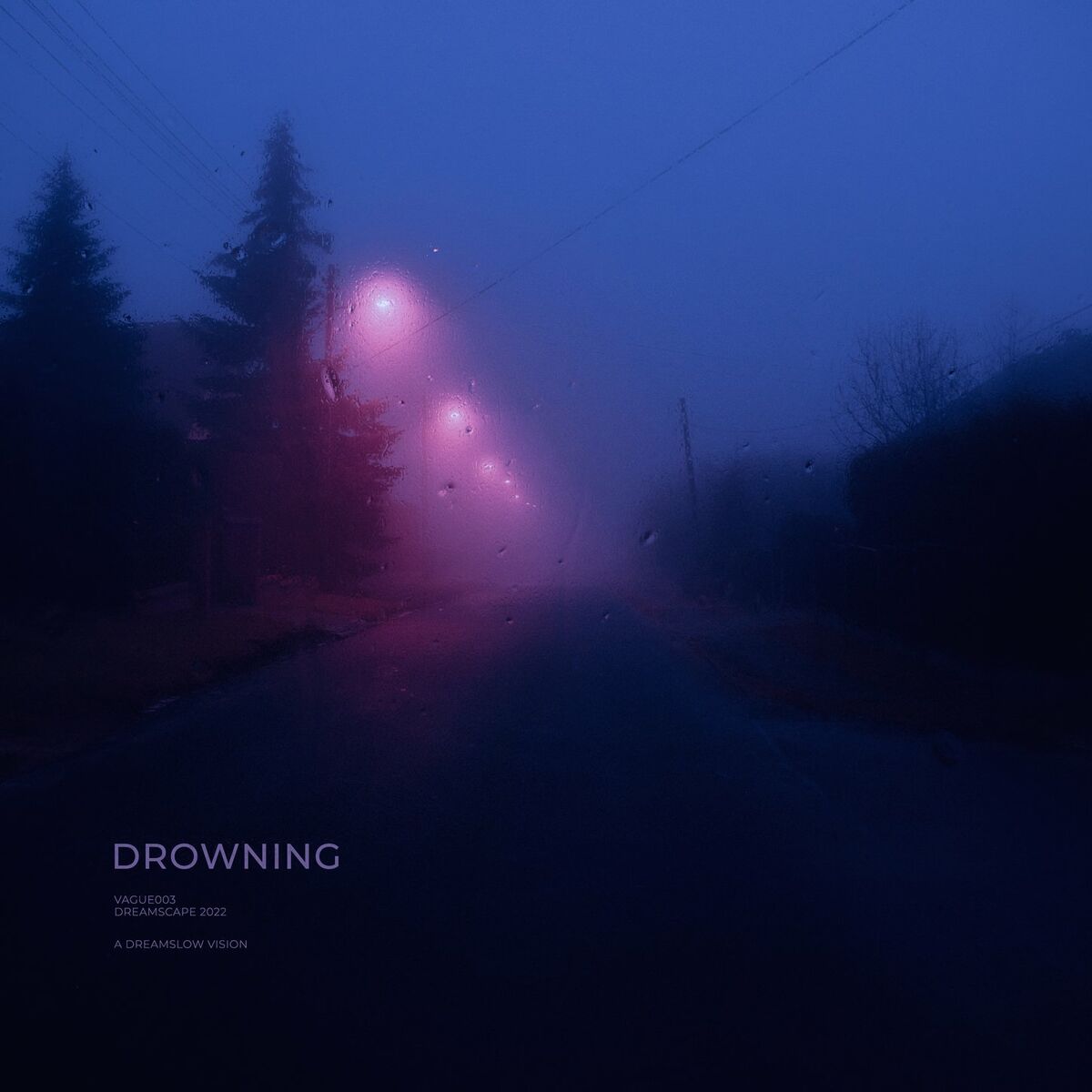 Album cover of drowning (slowed + reverb)