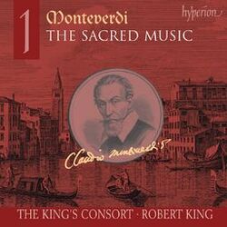 Cover of Monteverdi: Sacred Music Vol. 1