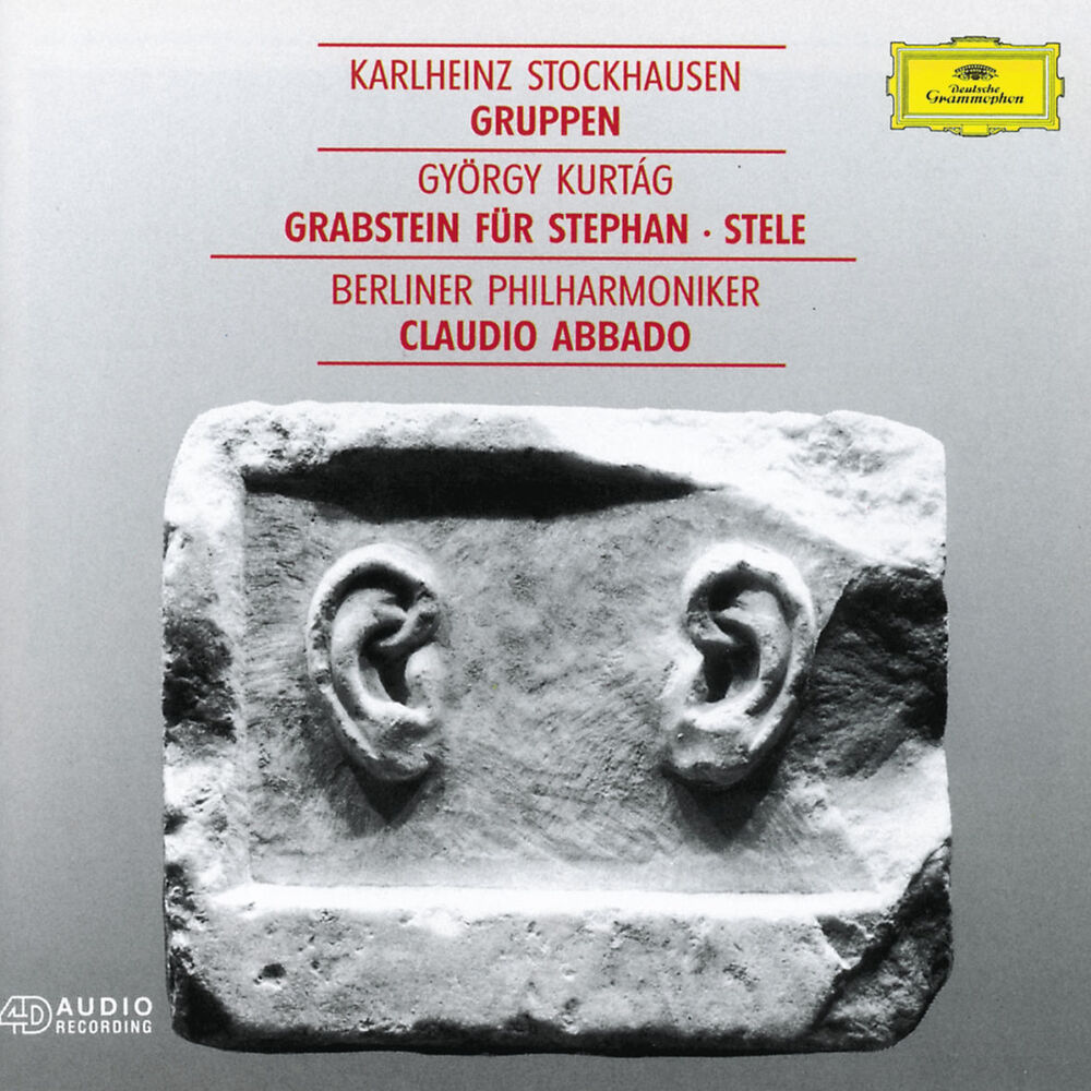 Picture of Kurtág: Grabstein für Stephan, Op. 15; Stele, Op. 33 / Stockhausen: Gruppen