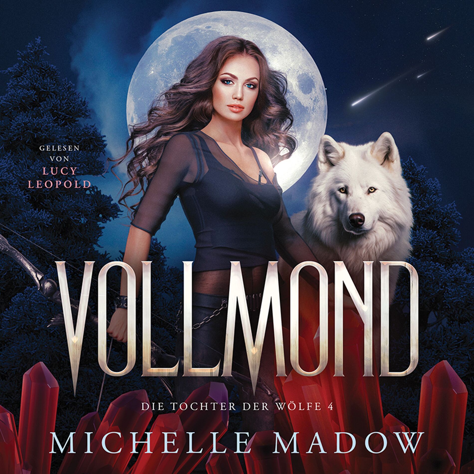 Album cover of Vollmond - Die Tochter der Wölfe: Band 4