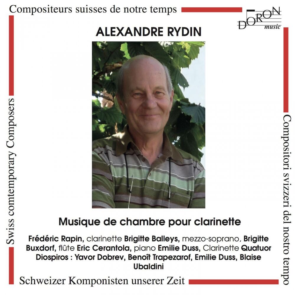 Picture of Alexandre Rydin: Musique de chambre pour clarinette (Compositeurs suisses de notre temps)
