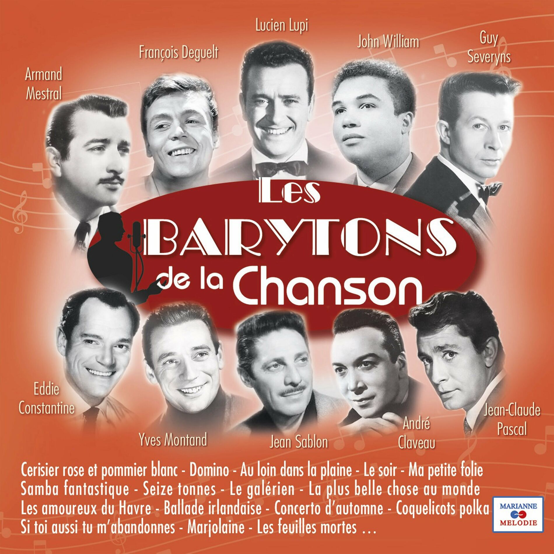 Album cover of Les barytons de la chanson