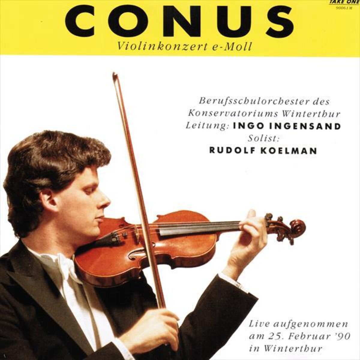 Album cover of Conus Violin Concerto