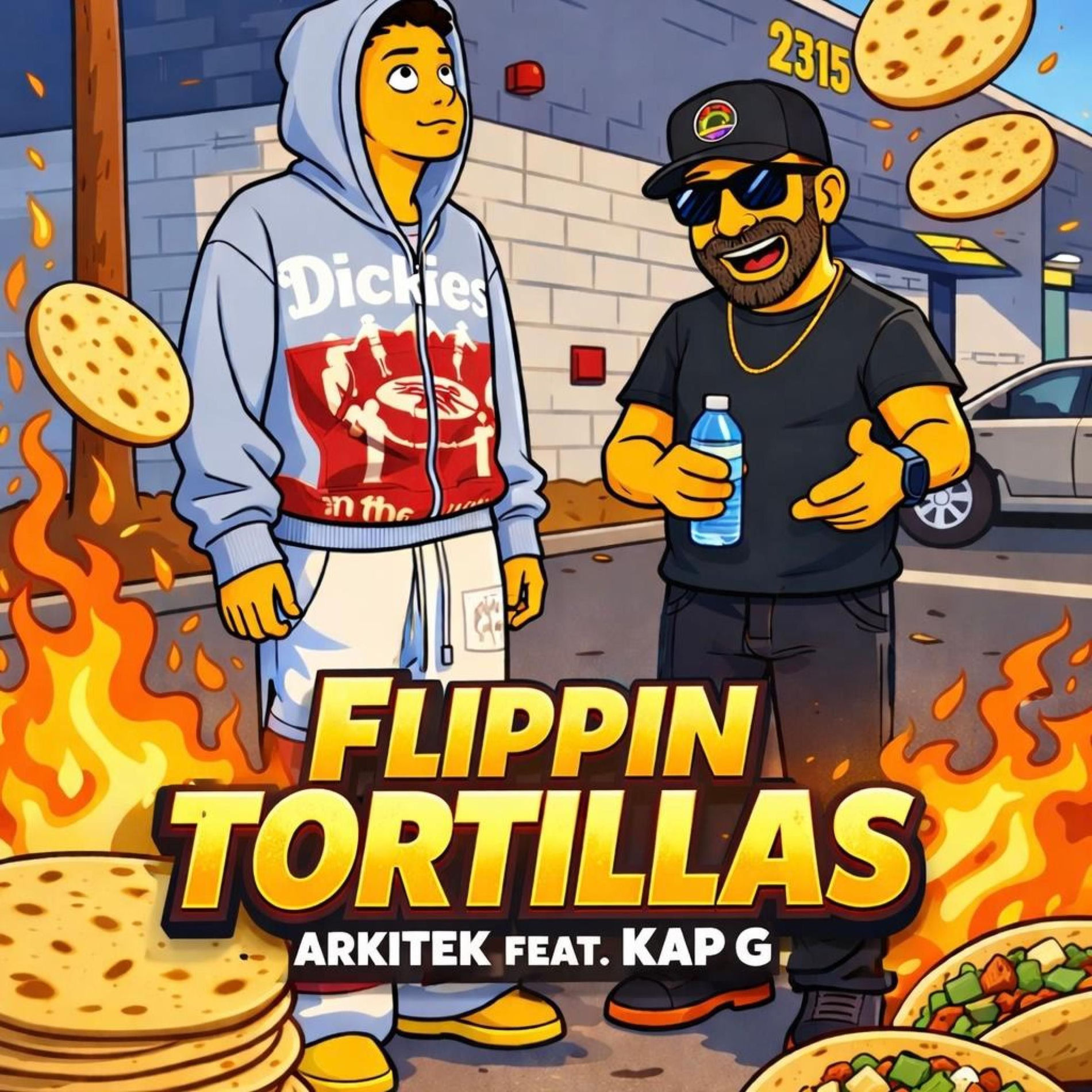 Album cover of Flippin Tortillas (feat. Kap G) [Special Version]